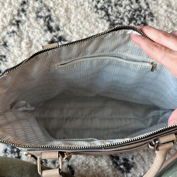 Tan leather tote - Picture 3 of 5